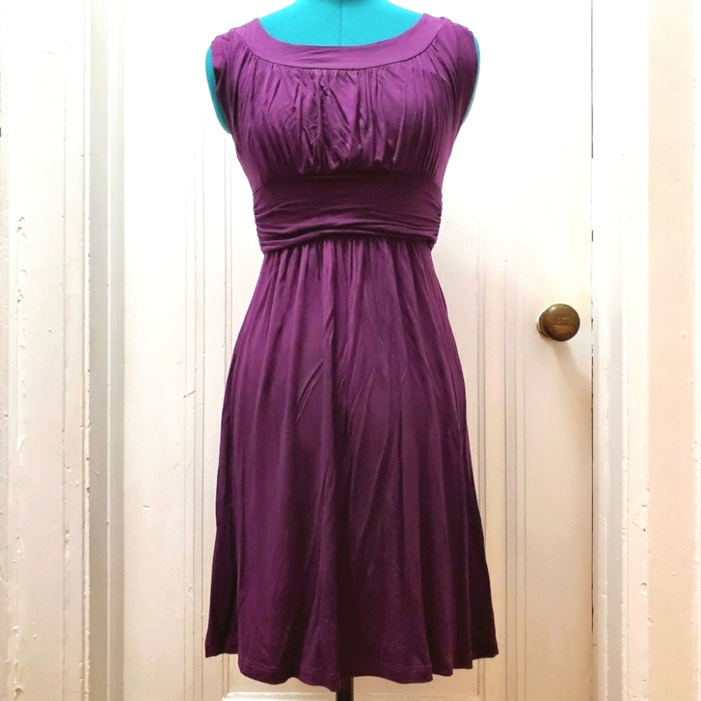 I Love Your Jersey Dress in Plum